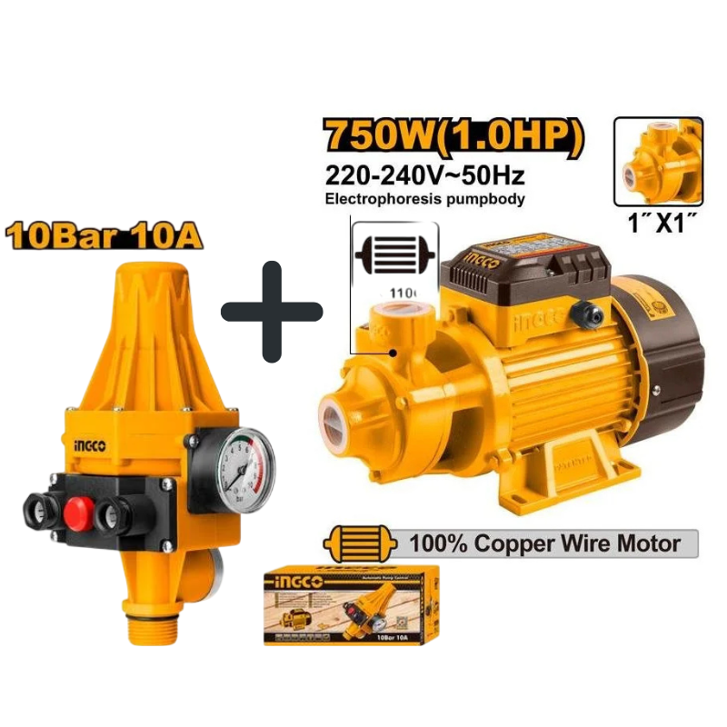 CHM GMBH COMMANDE De La Pompe , Interrupteur à Pression Jardin, Max. 1,1 Kw EUR 48,73 - FR