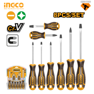 JEU DE TOURNEVIS 8PCS INGCO HKSD0828