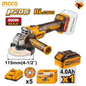 LITHIUM-ION CORDLESS ANGLE GRINDER INGCO CAGLI261521
