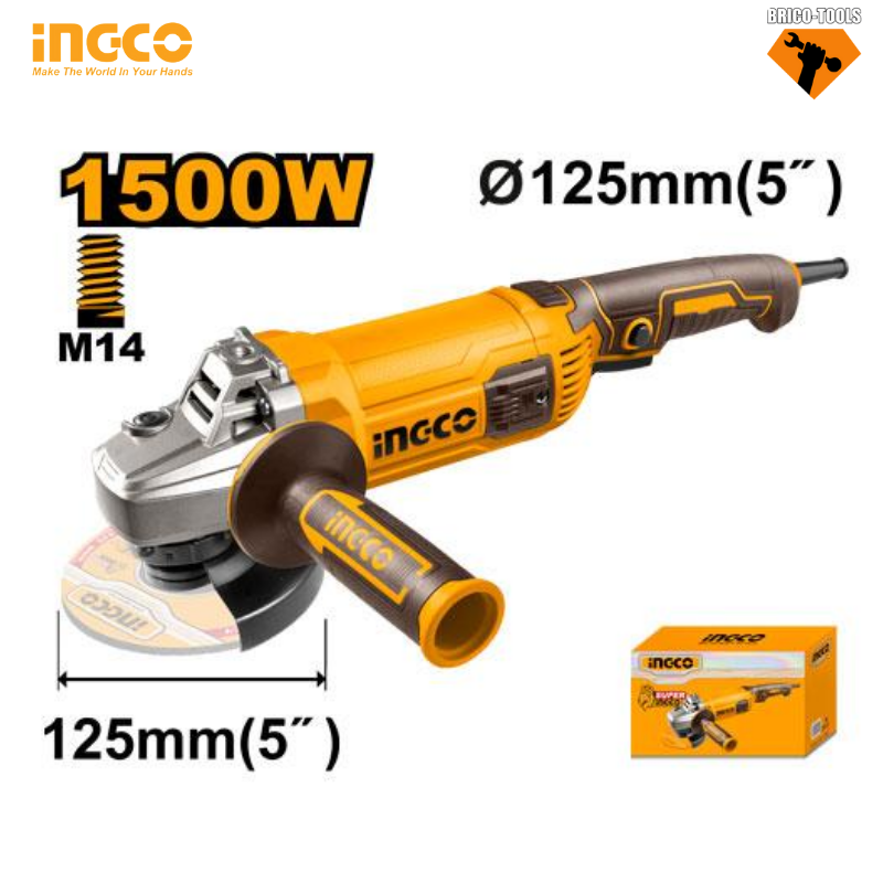 MEULE A DISQUE 1500W INGCO AG150028