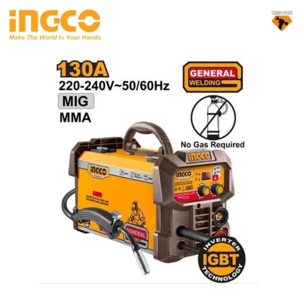 POSTE 130A INGCO 2 IN 1 MMA+MIG ING-FC13018