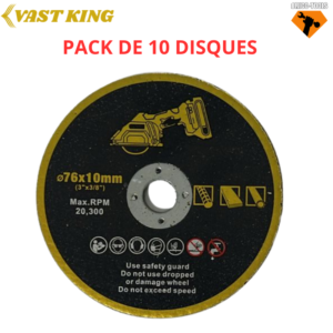 10 DISQUES ACIER POUR MINI MEULE  MMT11-6