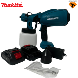 PISTOLET DE PEINTURE MAKITA AVEC 2 BATTERIES 2521-17