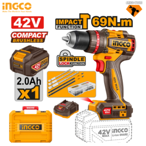 COMPACT BRUSHLESS CORDLESS IMPACT DRILL CIDLI426981