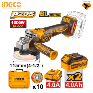 MEULEUSE D’ANGLE INGCO SANS FIL 20V 1000W CAGLI271532