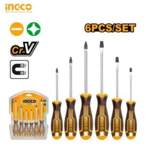 T/JEU DE TOURNEVIS X6PCS HKSD0628