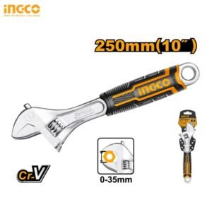 T/CLÉ À MOLETTE INGCO 10″ HADW131108