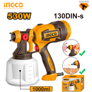 INGCO ELECTRIC SPRAY GUN 530W 1000ML CONTAINER SPG4506