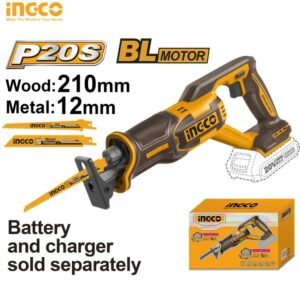 SCIE SABRE SANS FIL 20V INGCO (VENDUE SANS BATTERIE ET SANS CHARGEUR) CRSLI2108