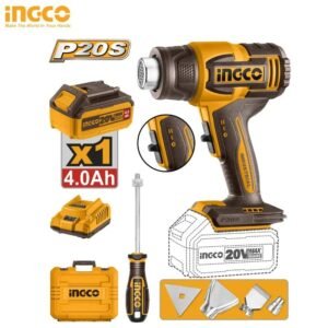 CORDLESS HEAT GUN INGCO 20V HGLI20065