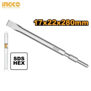 BURIN HEXAGONAL SDS HEX 17 X 280 MM PLAT INGCO DBC0522801