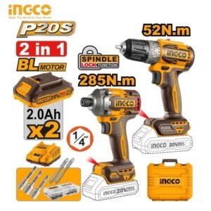 PACK 20V BRUSHLESS INGCO CKLI20272