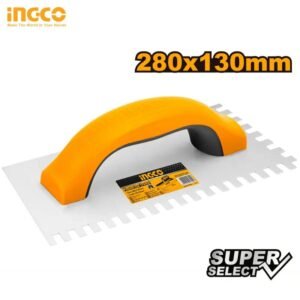 TRUELLE À PLÂTRE AVEC DENTS 230 X 100 MM HPTT231025