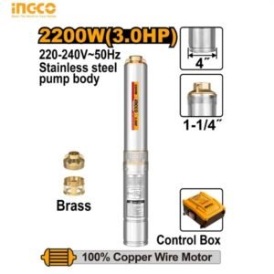 POMPE IMMERGEE 3HP 2200W INGCO DWP2200621