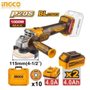 MEULEUSE D’ANGLE INGCO SANS FIL 20V 1000W CAGLI271532