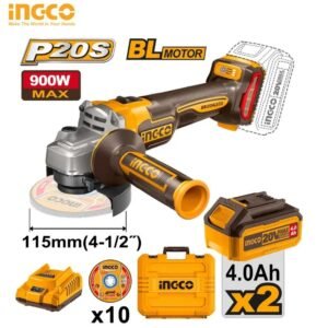 MEULE A DISQUE 20V 4.0AH BRUSHLESS INGCO CAGLI211542
