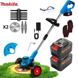 DÉBROUSSAILLEUSE ÉLECTRIQUE À LAME MÉTALLIQUE 48V MAKITA