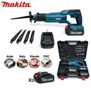 SCIE A SABER MAKITA AVEC 2 BATTEIRE 198V