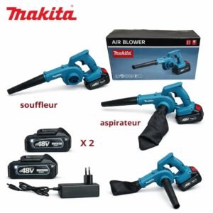 SOUFFLEUR ASPIRATEUR MAKITA 2 BATTERIE