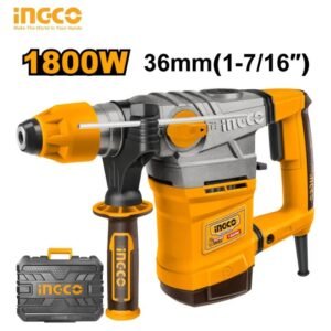 MARTEAU PERFORATEUR INGCO 1800W RH18008