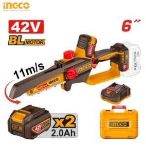 TRONÇONNEUSE 6″ (15 CM) AVEC 2 BATTERIE INGCO CGSLI42681