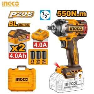 CLÉ À CHOC SANS FIL 550N.M INGCO CIWLI2055