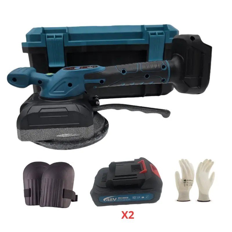 VIBREUR CARRELAGE AVEC 2 BATTERIES (G.M)