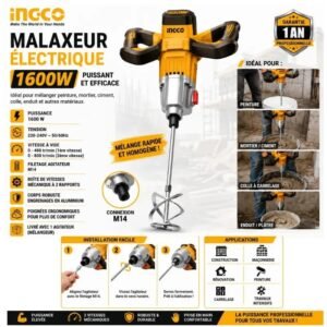 MALAXEUR 1600W INGCO MX516006