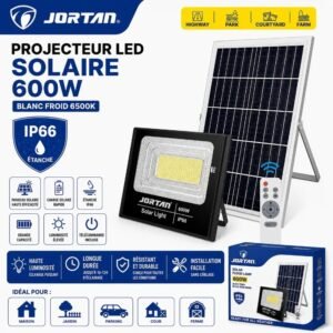 PROJECTEUR LED SOLAIRE 600 W