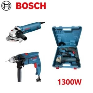 PACK MEULE A DISQUE 1300W + PERCEUSE 1300W AVEC VALISE BO