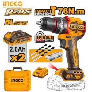 PERCEUSE À PERCUSSION COMPACTE SANS FIL ET SANS BALAIS 76 NM CIDLI207686