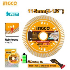 DISQUE DE COUPE DIAMANTÉ 115 MM INGCO DMD061151